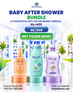 Nexton Baby After Shower Care Bundle – 3 Essential Baby Care Products | My Pill Store