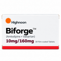 Biforge 10mg/160mg Tablets – Amlodipine + Valsartan | Highnoon