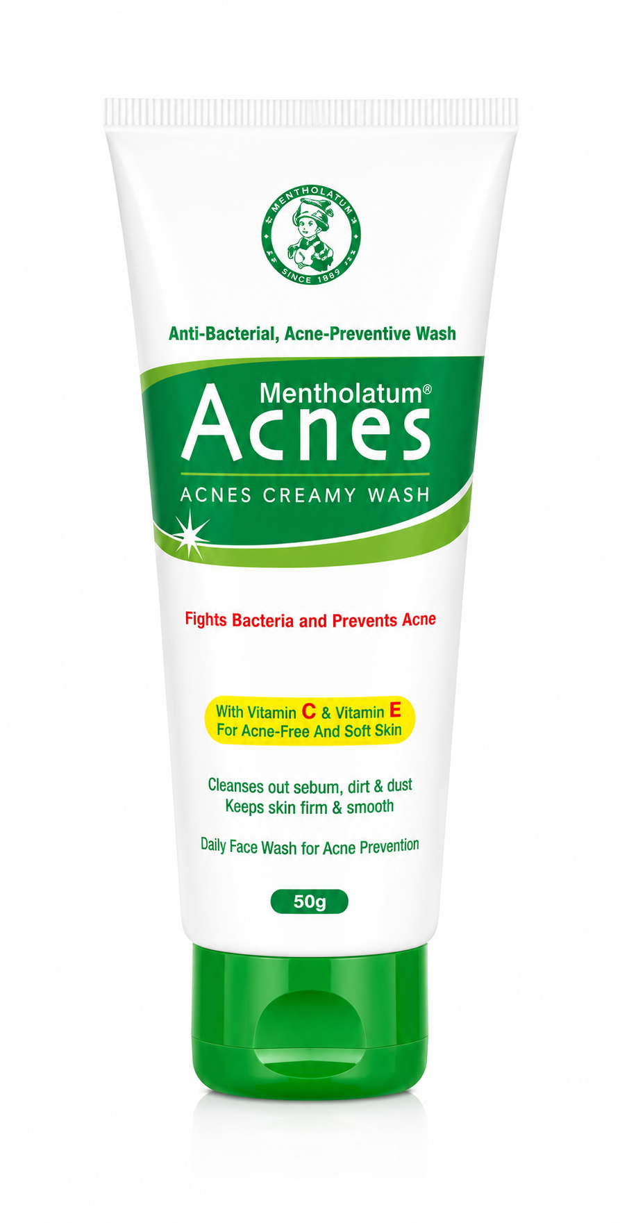 Mentholatum Acnes Creamy Wash – 50g