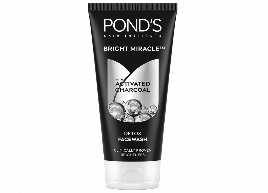 POND’S Bright Miracle Pure Detox Facewash – Activated Charcoal