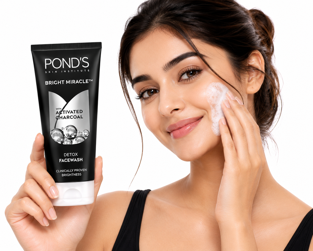 POND’S Bright Miracle Pure Detox Facewash – Activated Charcoal