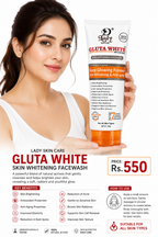 Lady Gluta White Facewash – 100g