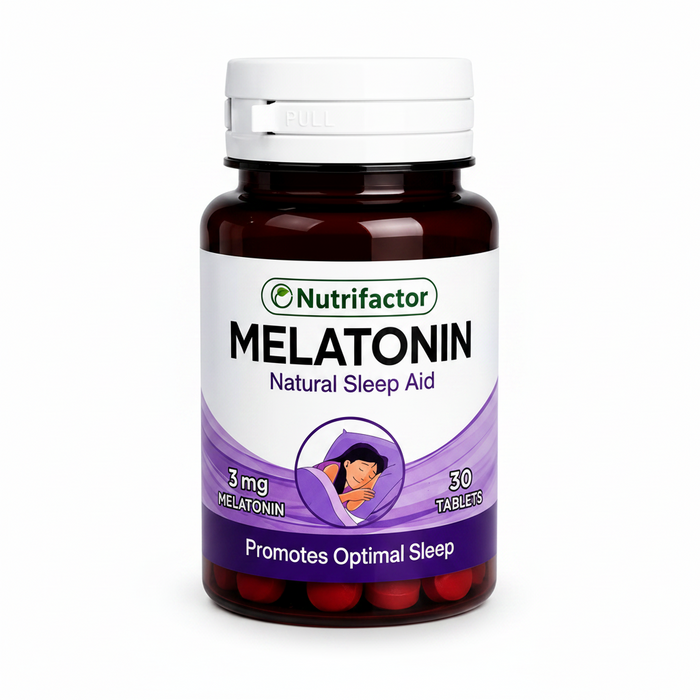 Nutrifactor Melatonin 3mg – 30 Tablets