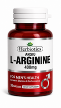 Herbiotics Arsio L-Arginine 400mg – 30 Capsules