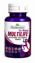 Herbiotics For Women Multilife – Multivitamin &amp; Multimineral Formula | 30 Tablets