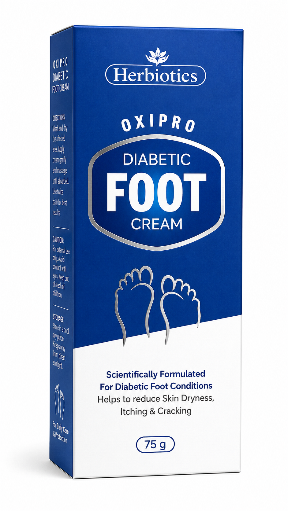 Herbiotics Oxipro Diabetic Foot Cream – 75g