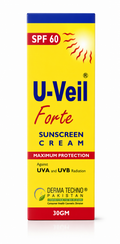 U Veil Forte Sunscreen Cream SPF 60 – 30gm