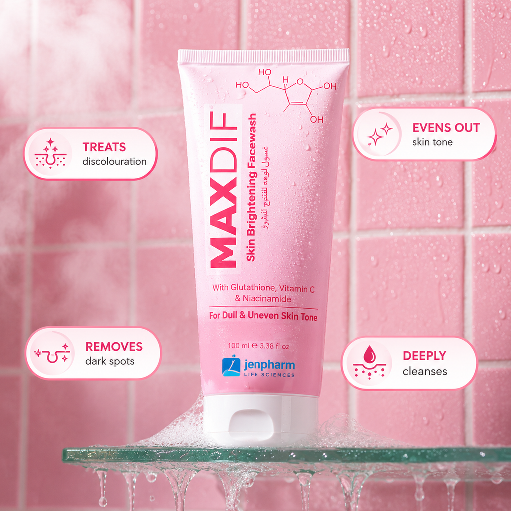 MAXDIF Skin Brightening Face Wash