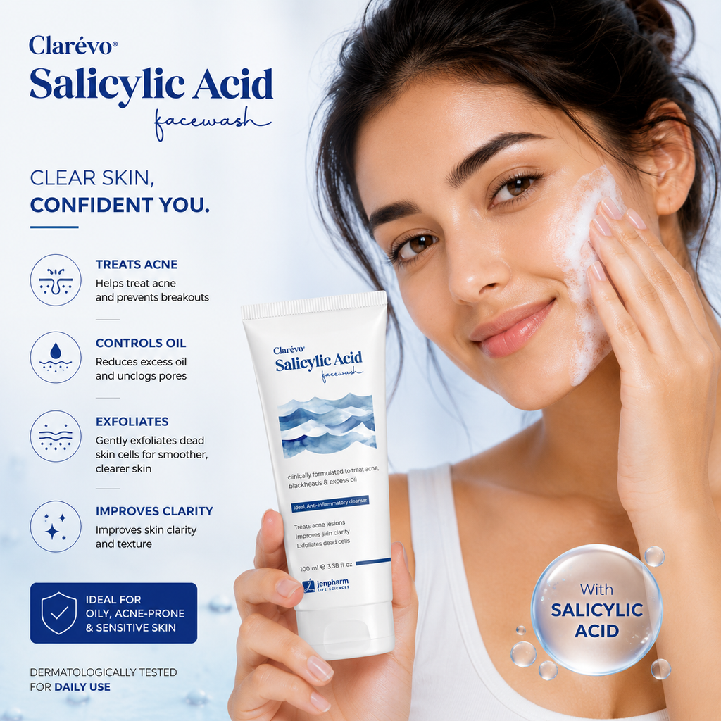 Clarevo Salicylic Acid Face Wash