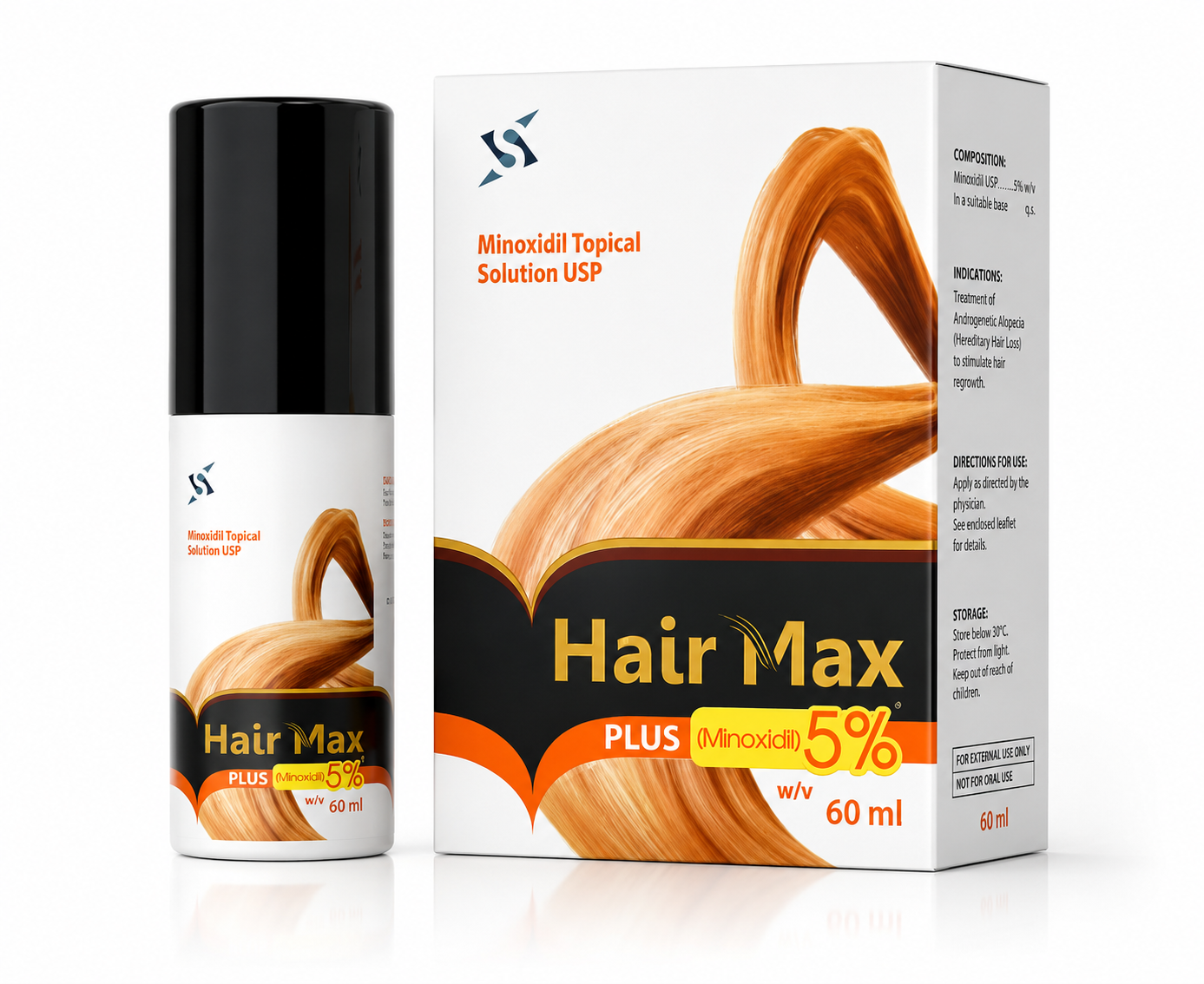 Hair Max Plus Minoxidil 5% – 60ml