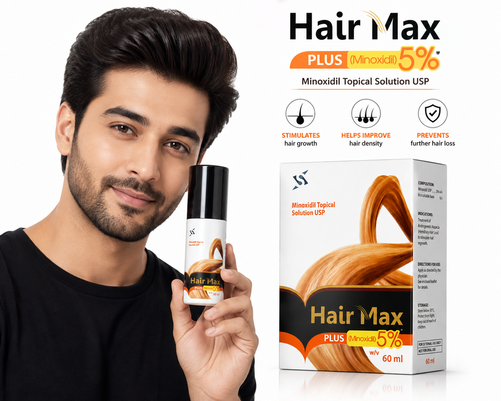 Hair Max Plus Minoxidil 5% – 60ml