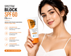 Spectra Block Max SPF 100 PA+++ Tinted Super Sunscreen 40g