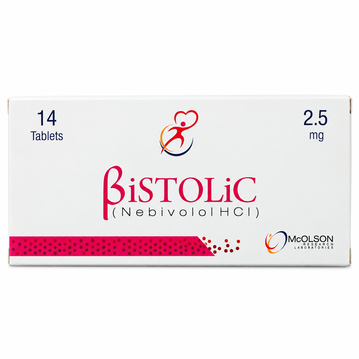 Bistolic 2.5mg Tablets – 14 Tablets