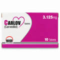 Carlov 3.125mg Tablets – 10 Tablets