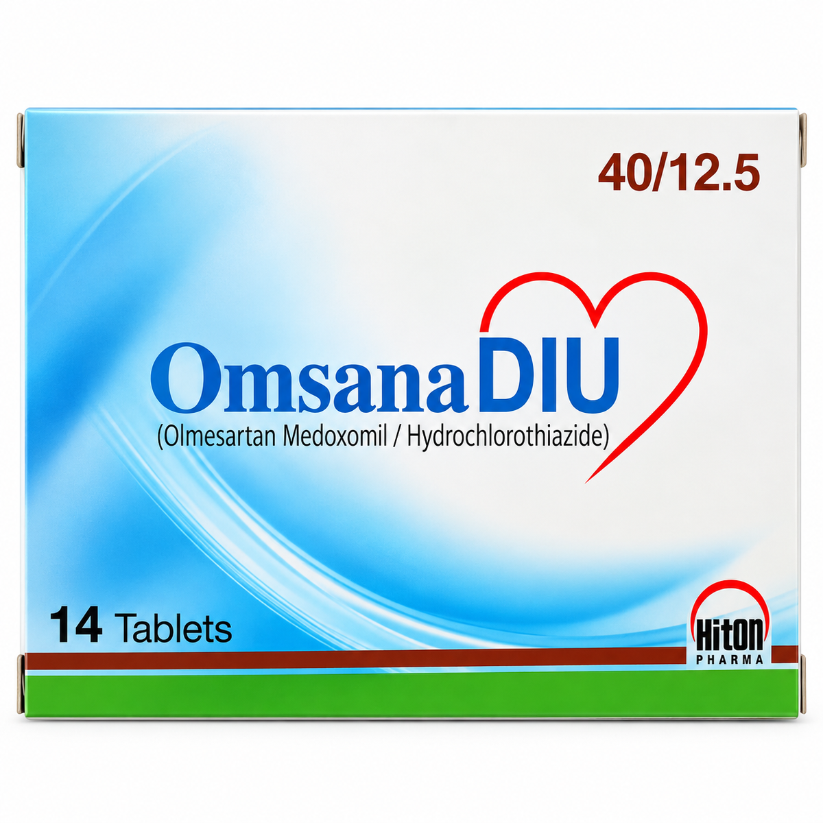 Omsana DIU 40/12.5mg Tablets – 14 Tablets