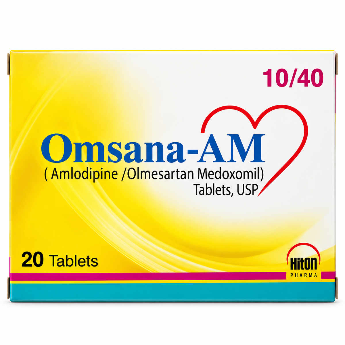 Omsana-AM 10/40mg Tablets – 20 Tablets