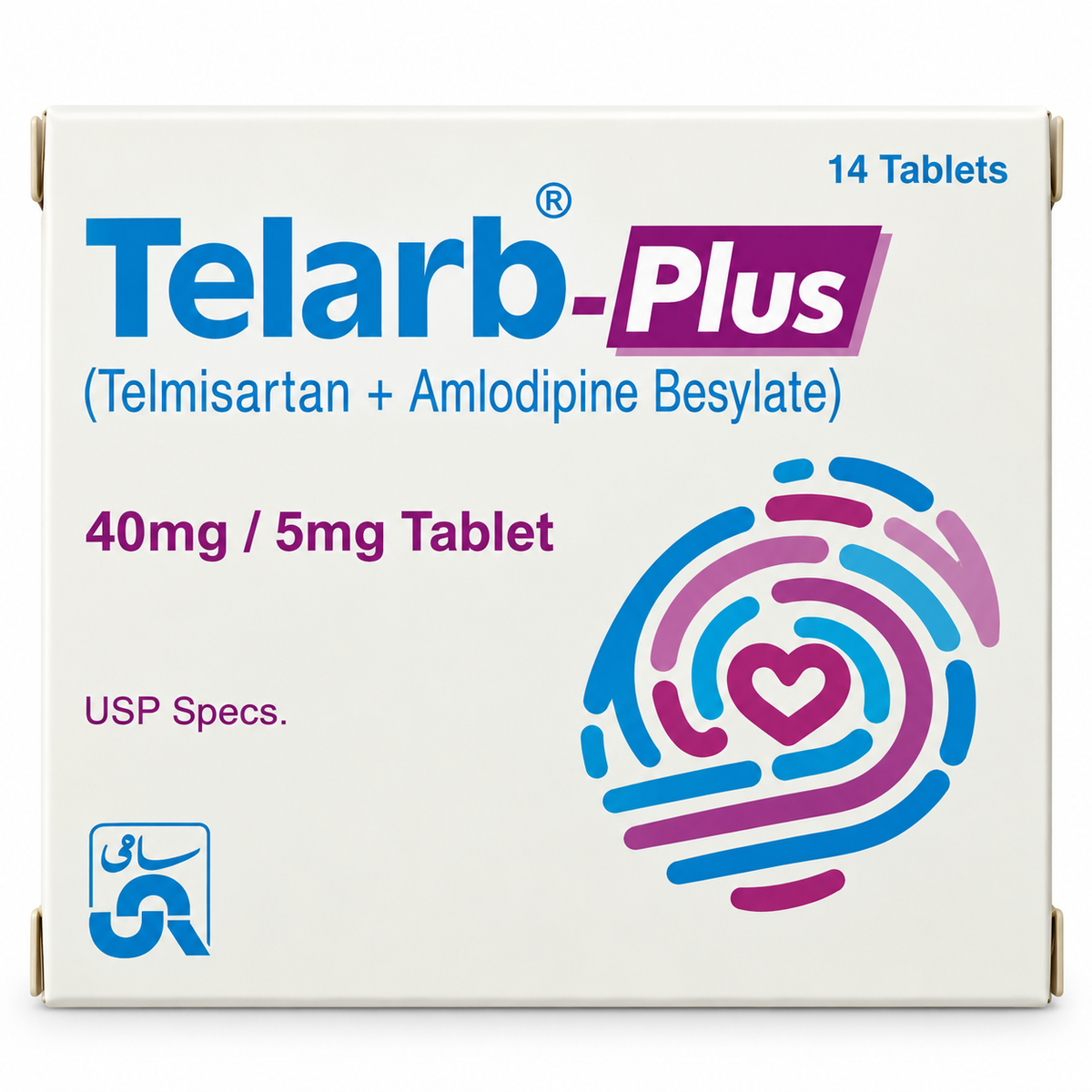 Telarb-Plus 40mg/5mg Tablets