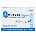 Simvazaf 10mg Tablets – Simvastatin | 10 Tablets
