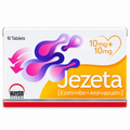 Jezeta 10mg + 10mg Tablets – Ezetimibe + Atorvastatin | 10 Tablets