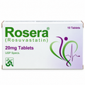 Rosera 20mg Tablets – Rosuvastatin | 10 Tablets