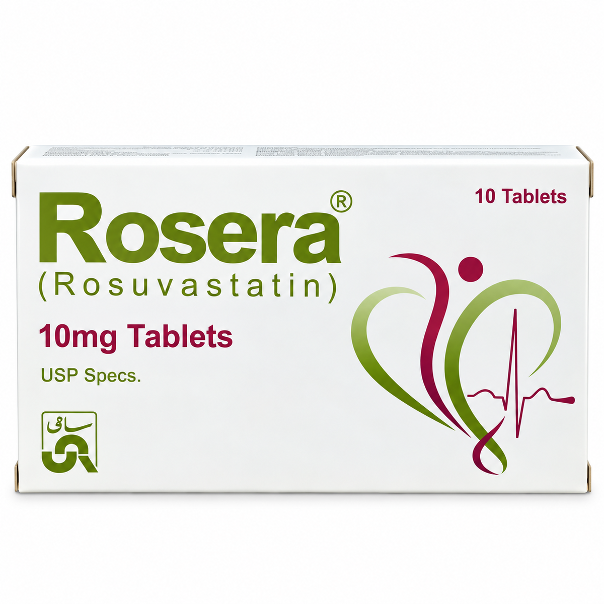 Rosera 10mg Tablets – Rosuvastatin | 10 Tablets