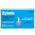 Zyloric 100mg Tablets – Allopurinol | 50 Tablets