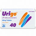 Urigo 40mg Tablets – Febuxostat | 20 Tablets