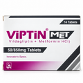 VIPTIN MET 50mg + 850mg – 14 Tablets