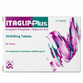 ITAGLIP-Plus 50mg + 850mg – 14 Tablets