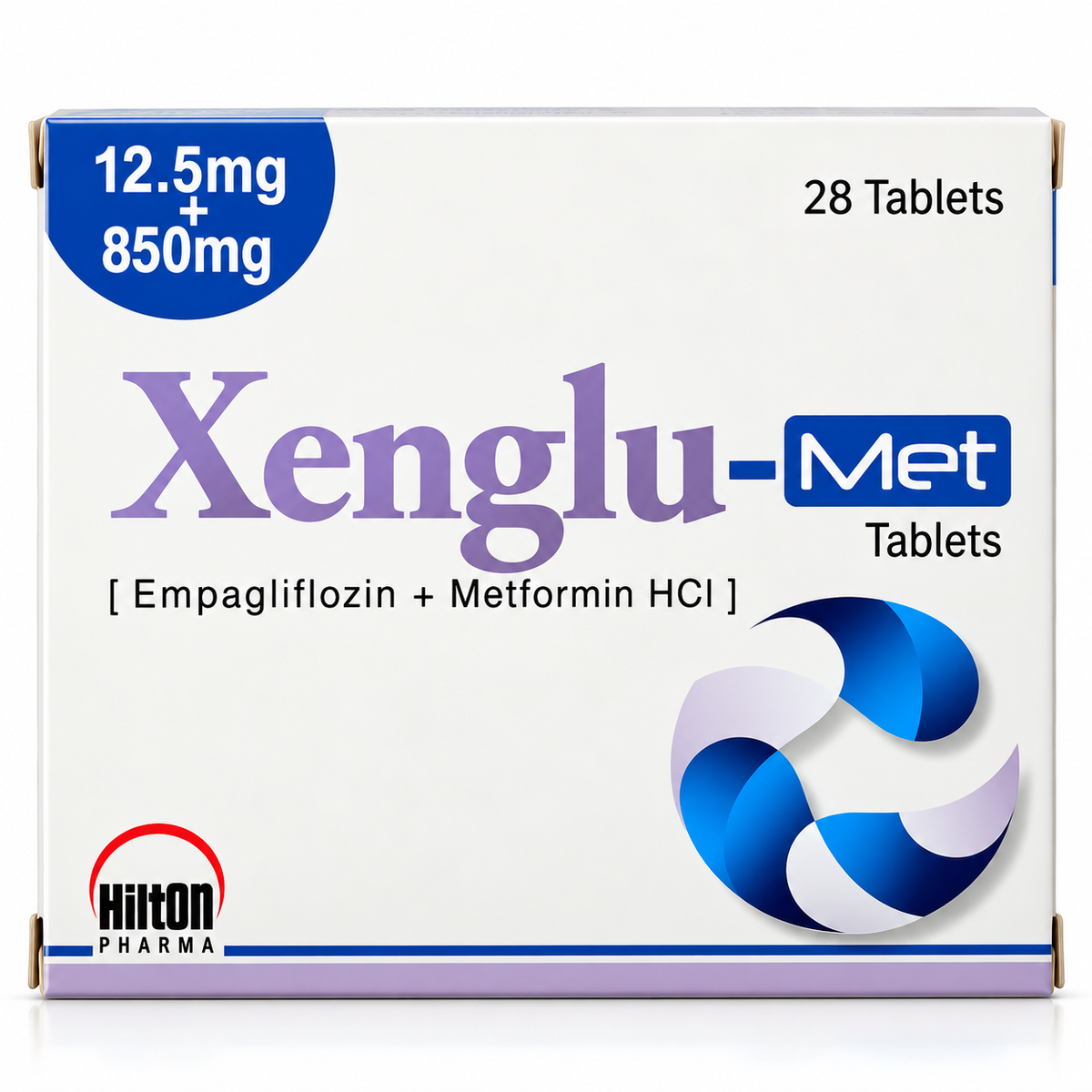 Xenglu-Met 12.5mg + 850mg – 28 Tablets