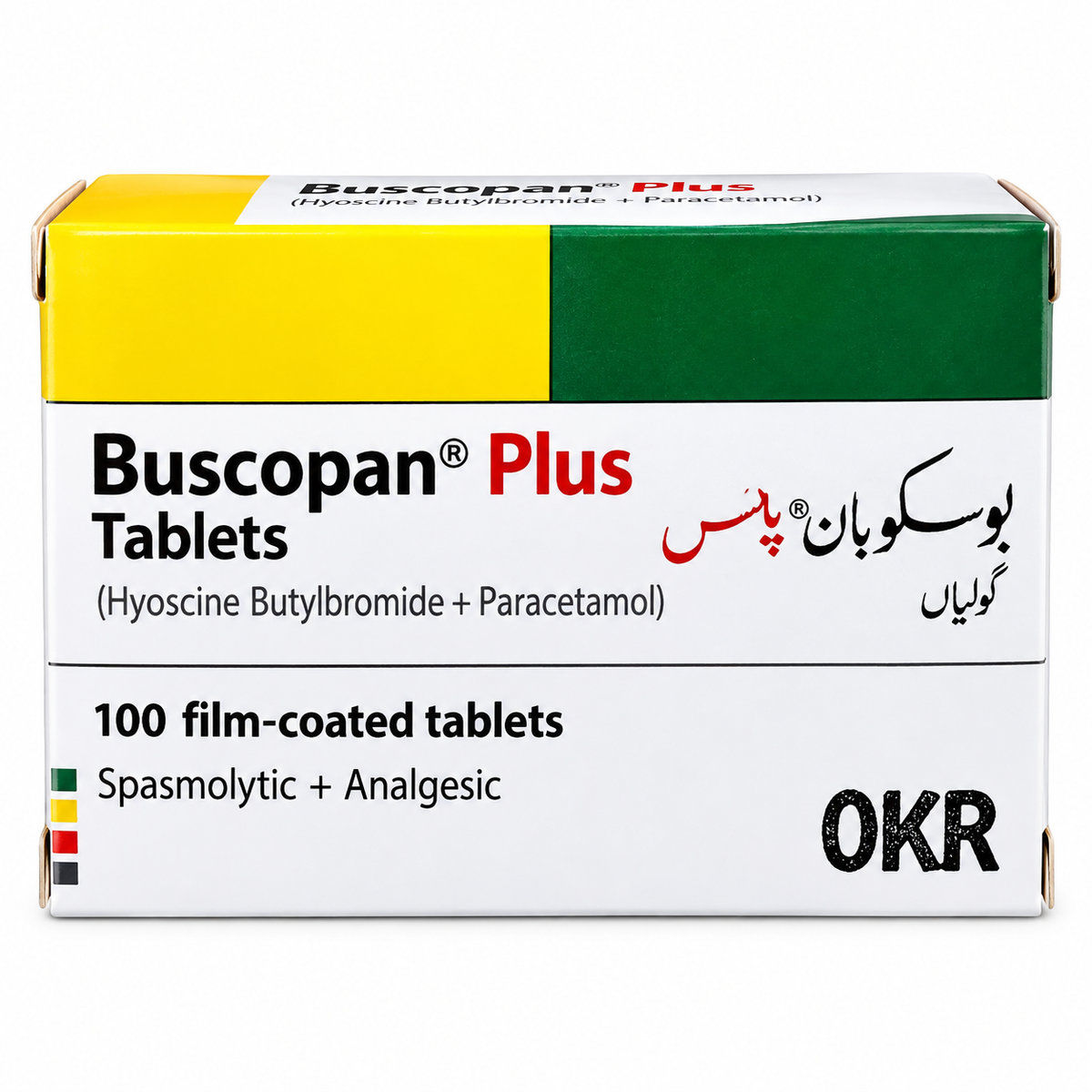 Buscopan Plus Tablets – 100 Tablets