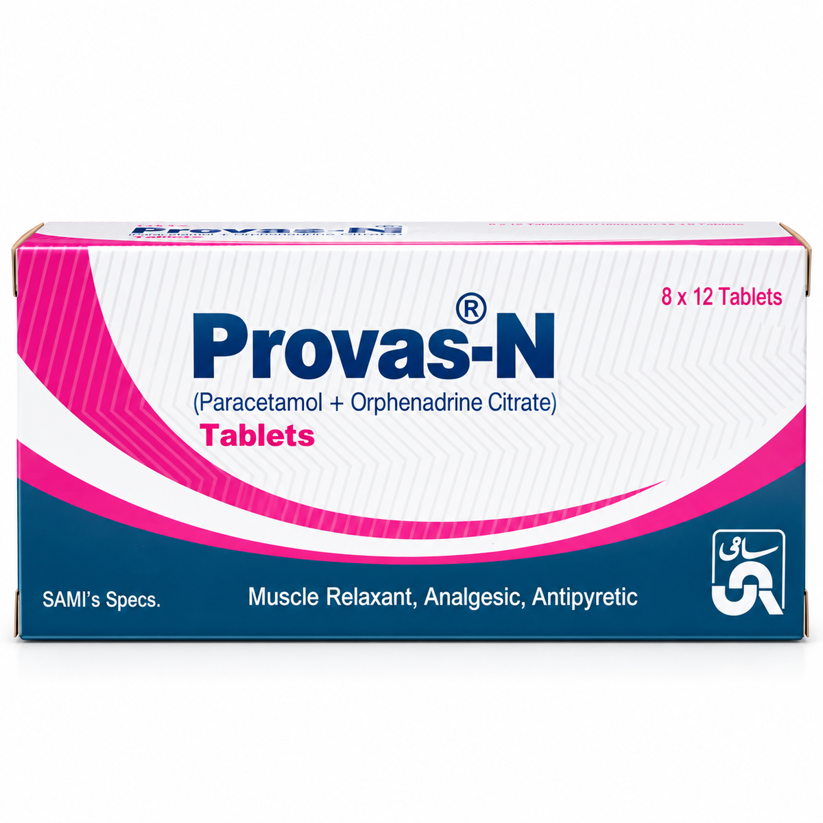 Provas-N Tablets — Muscle Relaxant &amp; Pain Relief