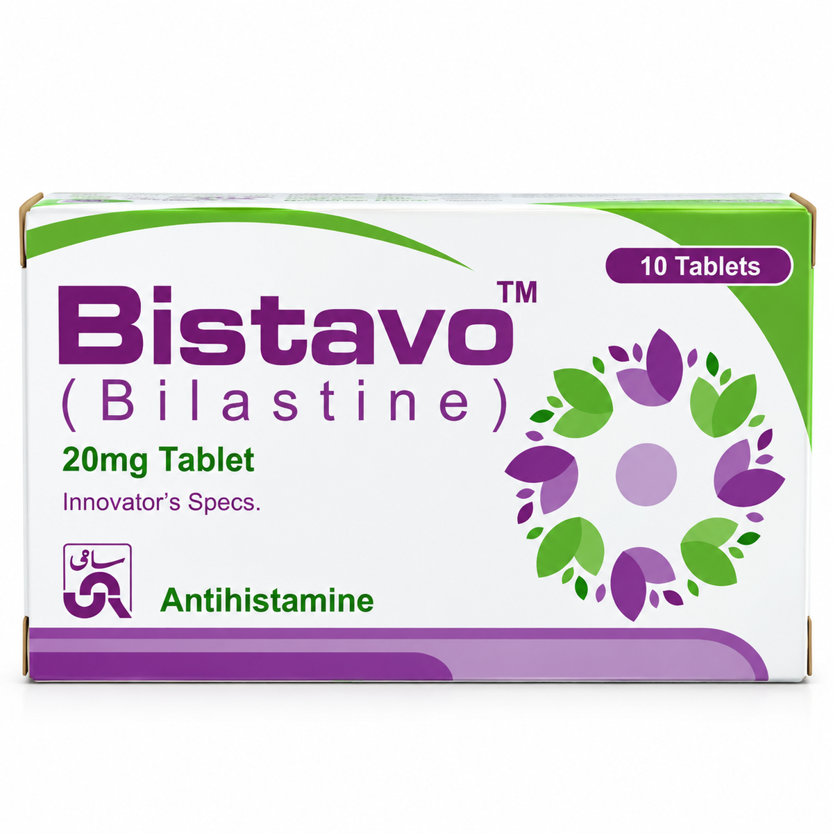 Bistavo 20mg Tablet — Antihistamine