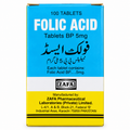 Folic Acid 5mg Tablets – ZAFA