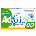 Adfolic OD Quatrefolic® 600 mcg – 30 Tablets