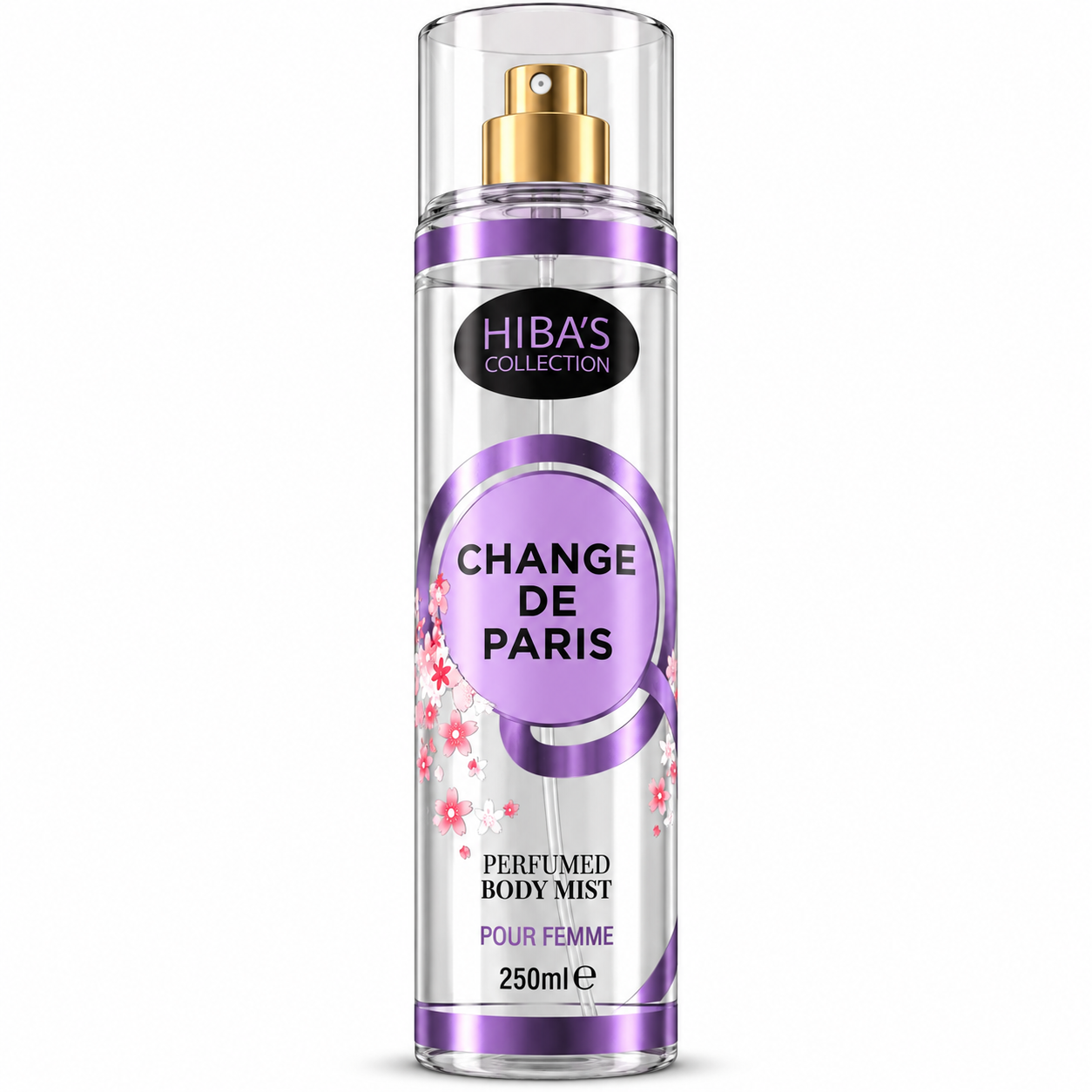 Hiba’s Collection Change De Paris Perfumed Body Mist for Women – 250ml