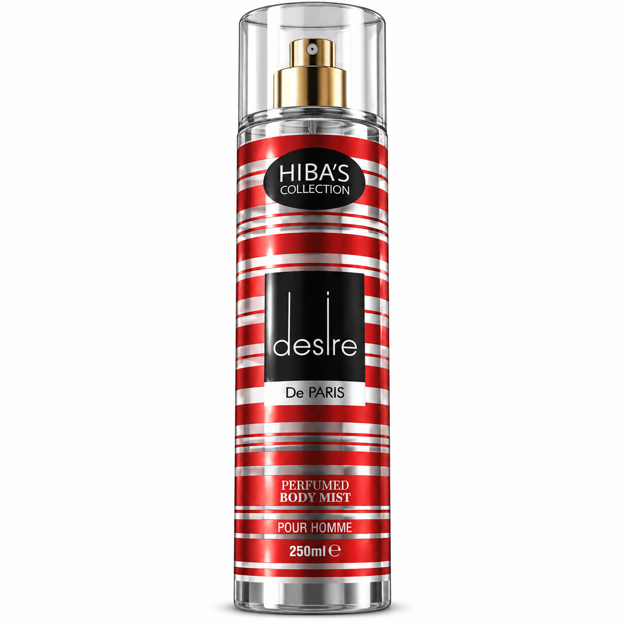 Hiba’s Collection Desire De Paris Perfumed Body Mist for Men – 250ml