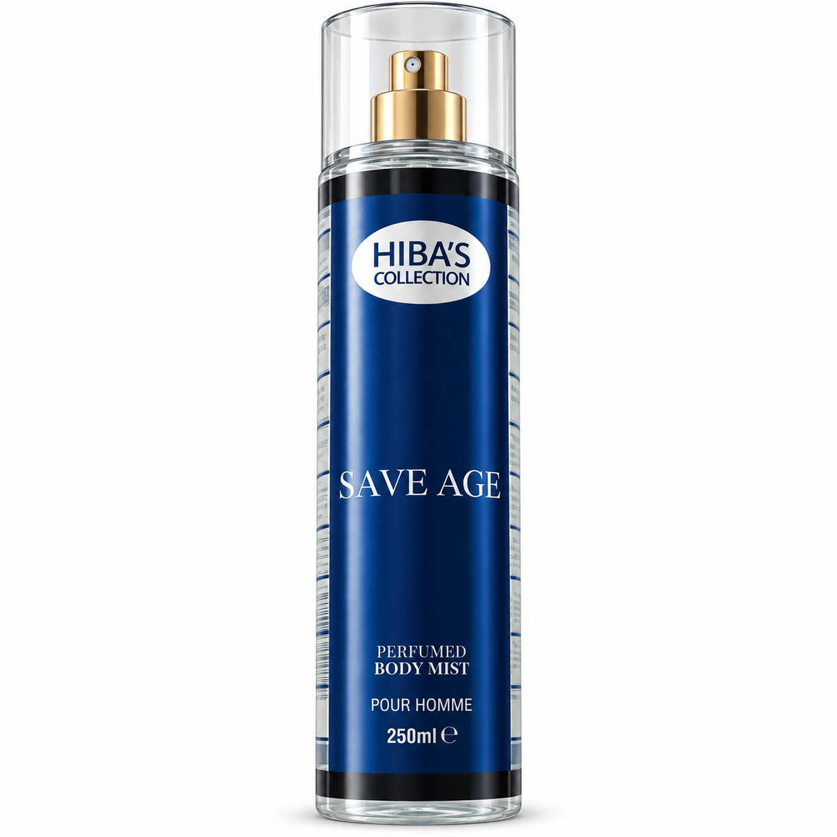 Hiba’s Collection Save Age Perfumed Body Mist for Men – 250ml