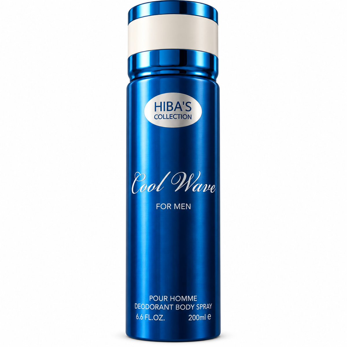 Hiba’s Collection Cool Wave Deodorant Body Spray for Men – 200ml
