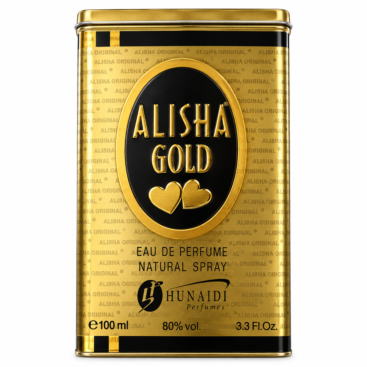 Alisha Gold Eau De Perfume Natural Spray – 100ml