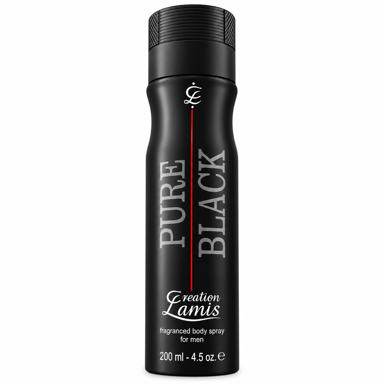 Creation Lamis Pure Black Fragranced Body Spray for Men – 200ml
