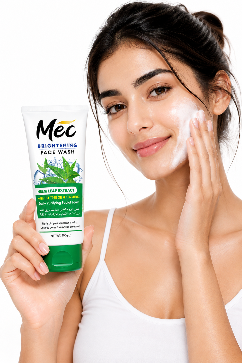 MEC Whitening Neem Extract Face Wash – 100g