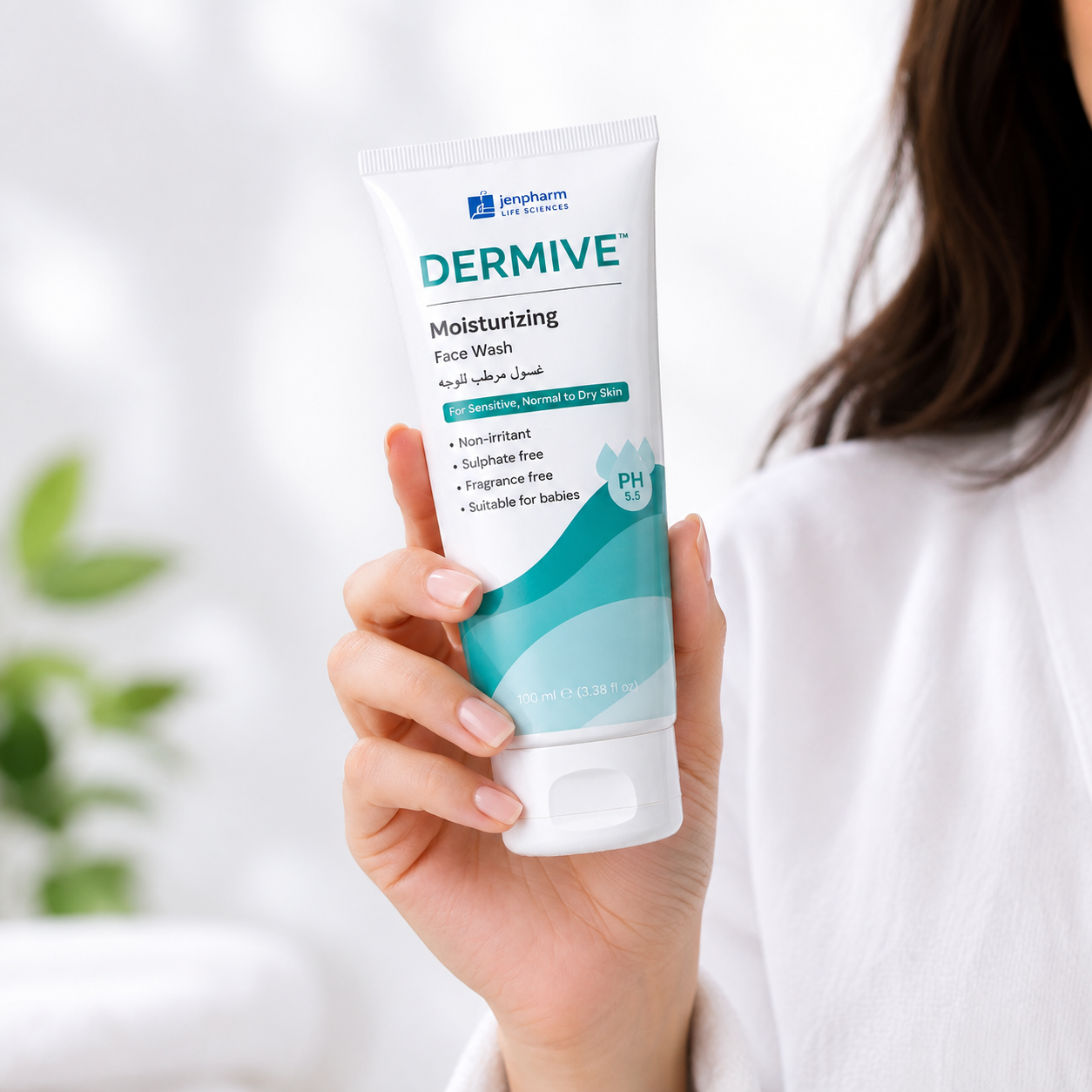Dermive Moisturizing Wash Face & Body 100ml