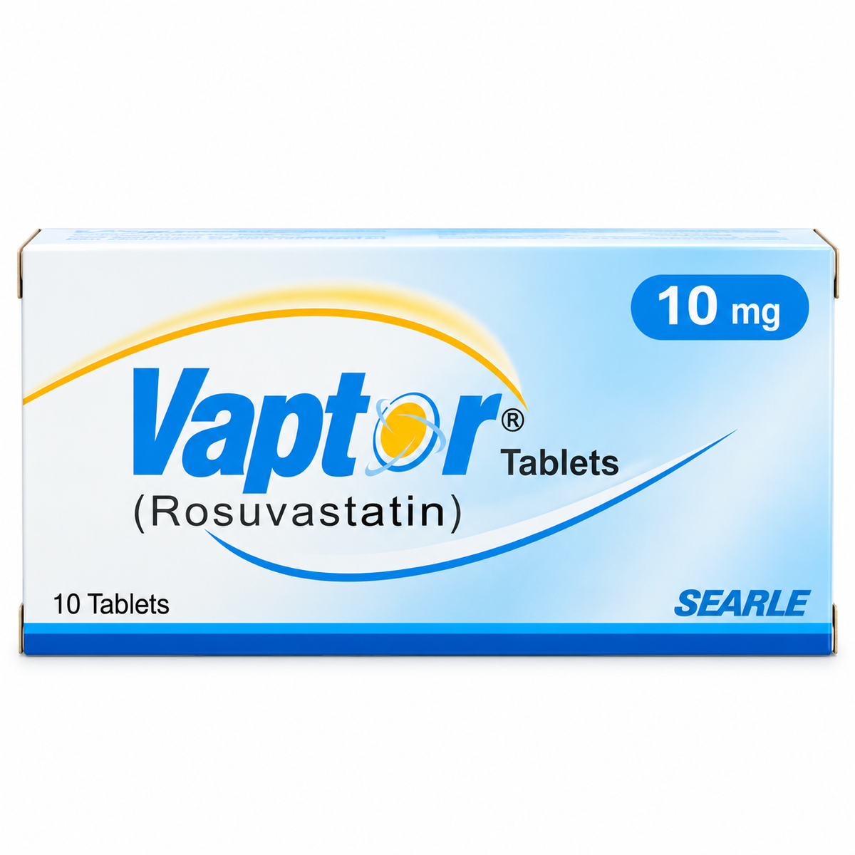 Vaptor 10mg Tablets – Rosuvastatin | 10 Tablets