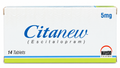 Citanew 5mg Tablets – Escitalopram | Hilton Pharma