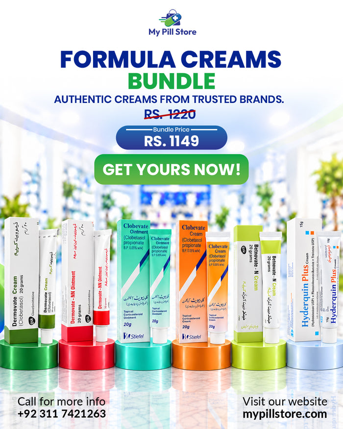 Formula Creams Skin Care Bundle – Dermatological Treatment Creams | My Pill Store