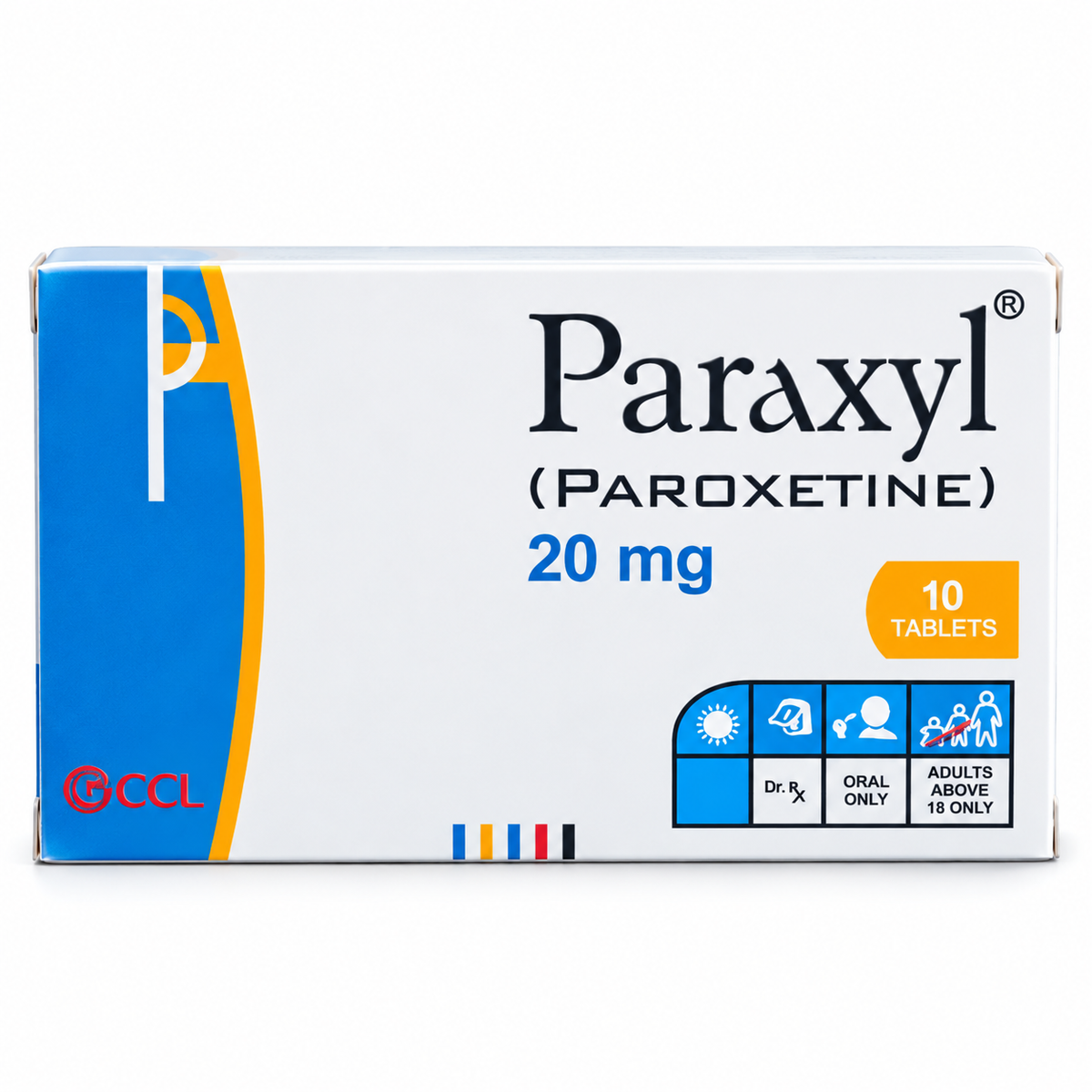 Paraxyl 20mg Tablets – Paroxetine | CCL Pharmaceuticals