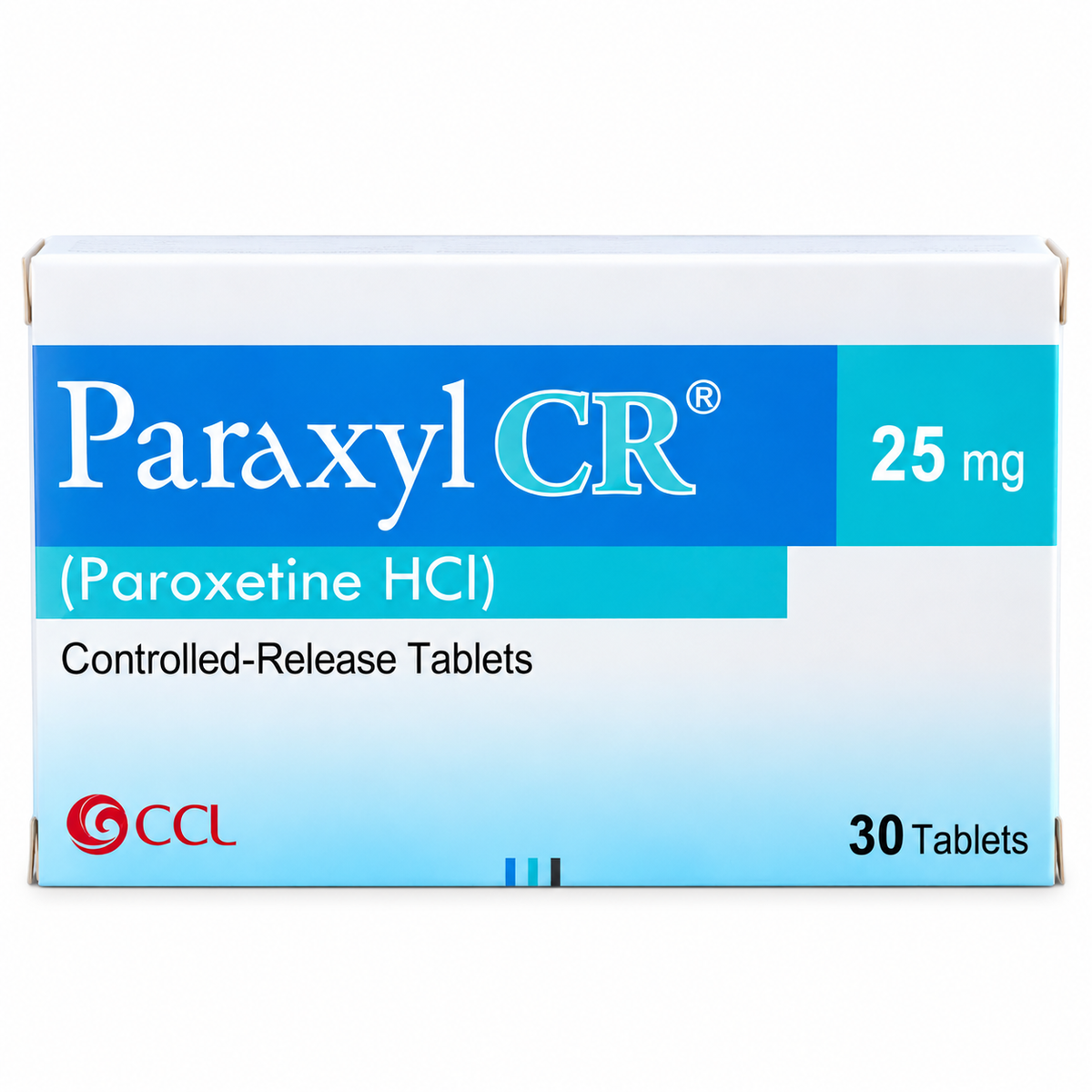 Paraxyl CR 25mg Tablets – Paroxetine HCl | CCL Pharmaceuticals