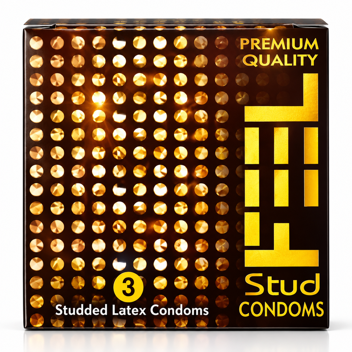 Feel Stud Premium Quality Condoms – Pack of 3