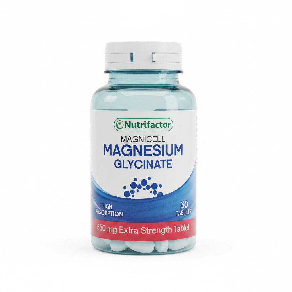 Nutrifactor Magnicell Magnesium Glycinate – 30 Tablets